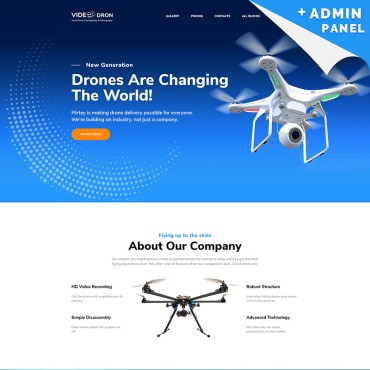 Drone Photography.  Landing Page.  76013