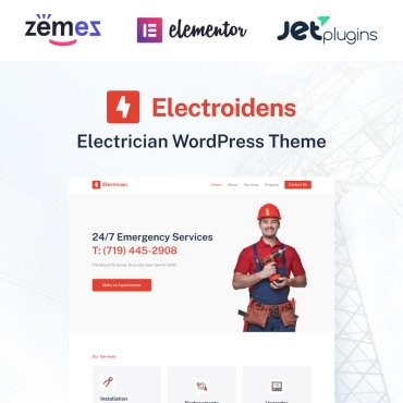 Electroidens -    Elementor. WordPress  .  95951
