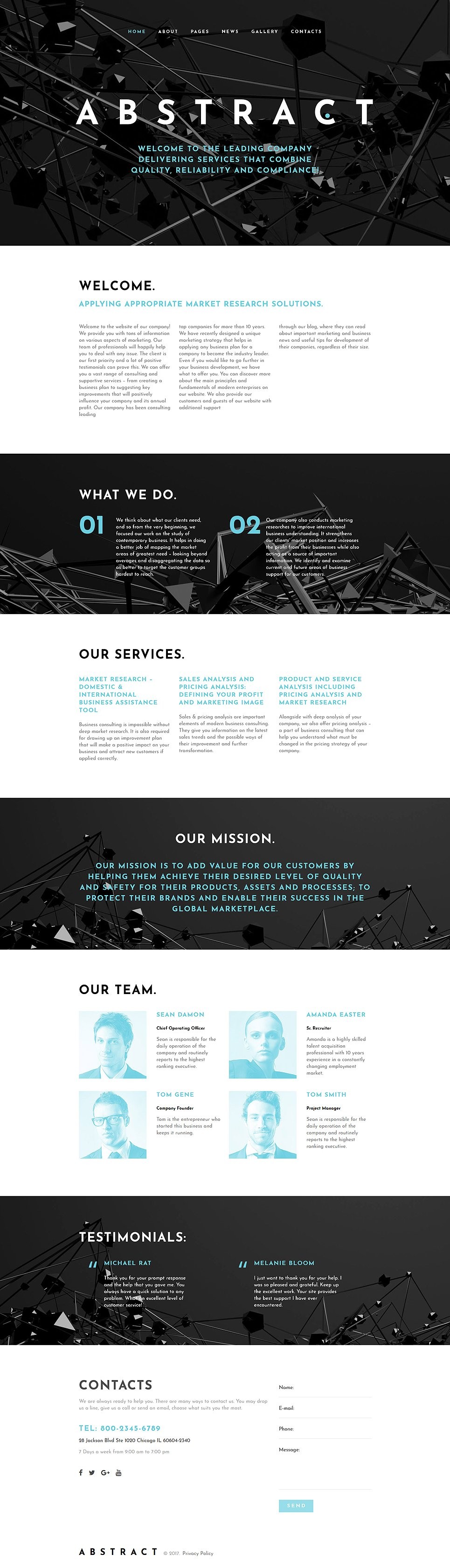 Joomla шаблон. Артикул 64398