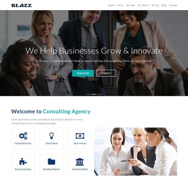 BLAZZ -  - HTML.  Landing Page.  71184