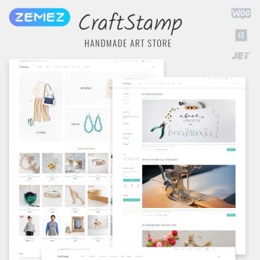 Craftstamp -    Elementor. WooCommerce .  62051