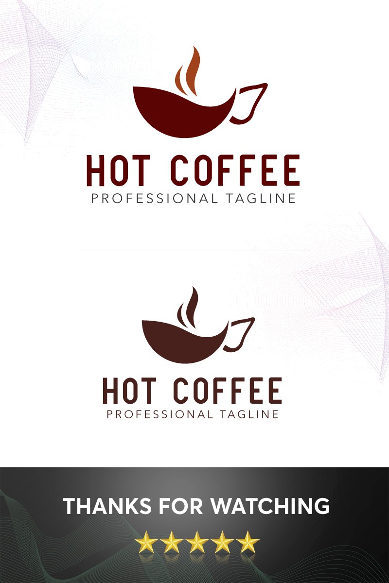 Кофе. Шаблон логотипа. Артикул 97638