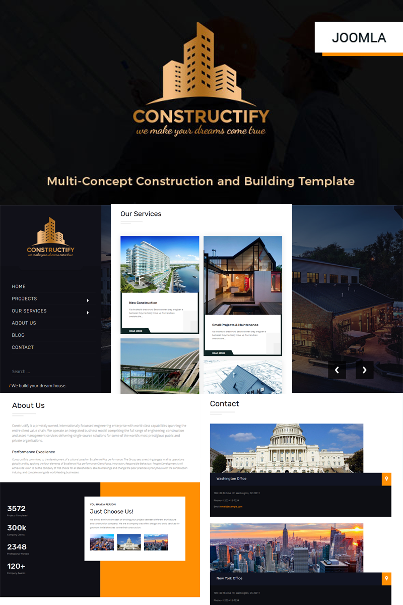Constructify- Строительство и строительство