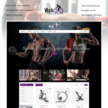 Fitness Life -   . OpenCart .  85322