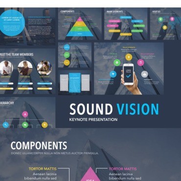 Sound Vision. Keynote презентация. Артикул 96665