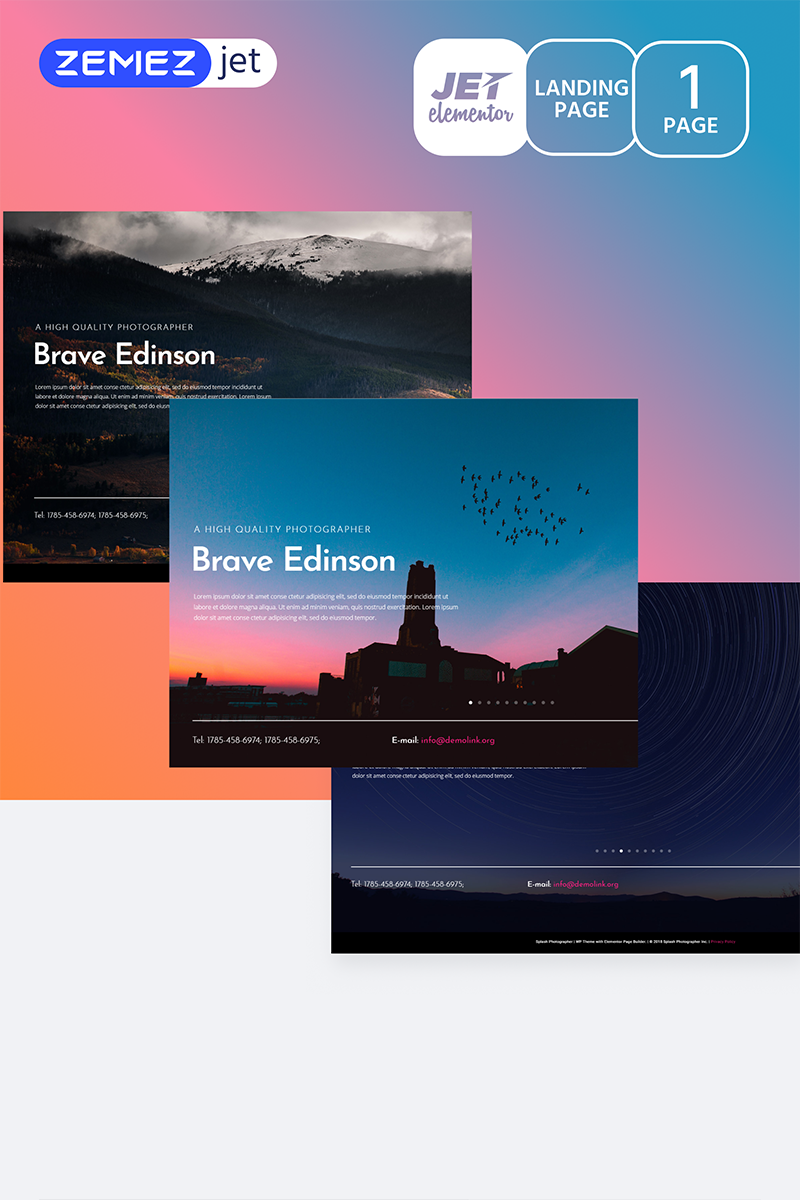 Shotte - Splash Photographer Jet