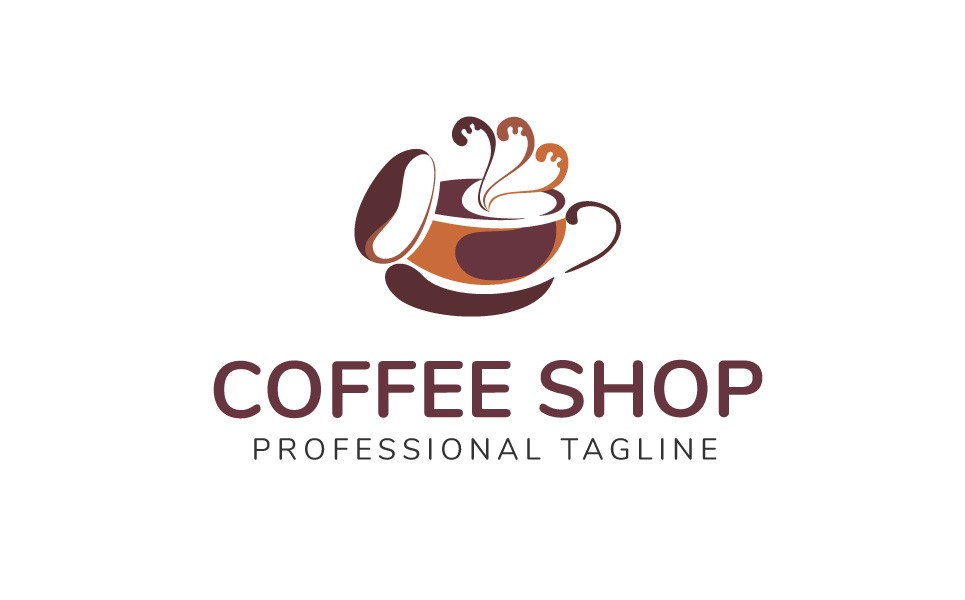 Кофейня. Шаблон логотипа. Артикул 97651
