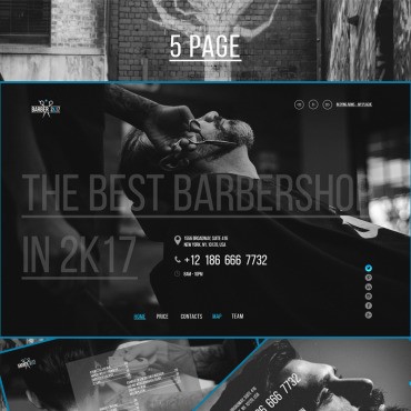 BarberShop. PSD .  65917