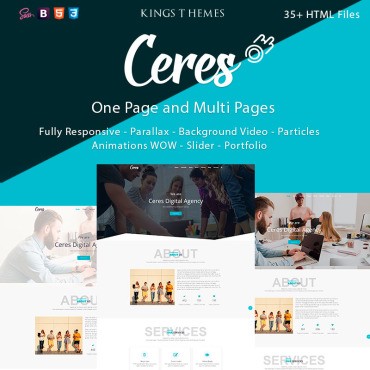 Ceres - .  Landing Page.  73333