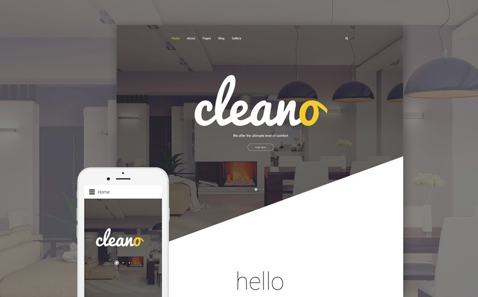 Joomla шаблон. Артикул 61336