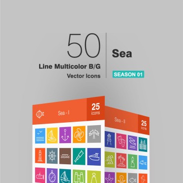 50 Sea Line Multicolor B / G.  .  91206