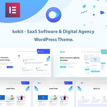 kokit - SaaS Software & Digital Agency. WordPress  .  85245