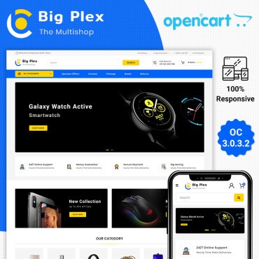 Big Plex  . OpenCart .  85234