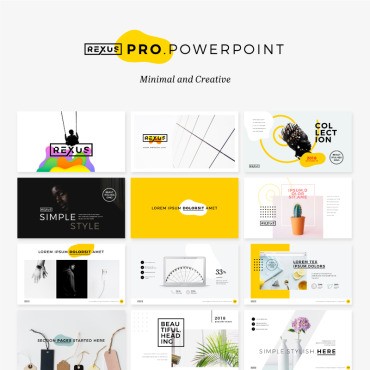 Rexus Pro Minimal & Creative. PowerPoint .  74839