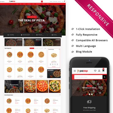 Pizzap -  . OpenCart .  79818