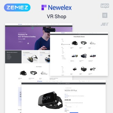 Newelex -  ECommerce Classic Elementor. WooCommerce .  80506