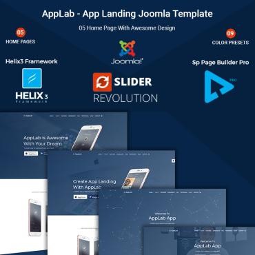Applab - App Landing. Joomla .  66101