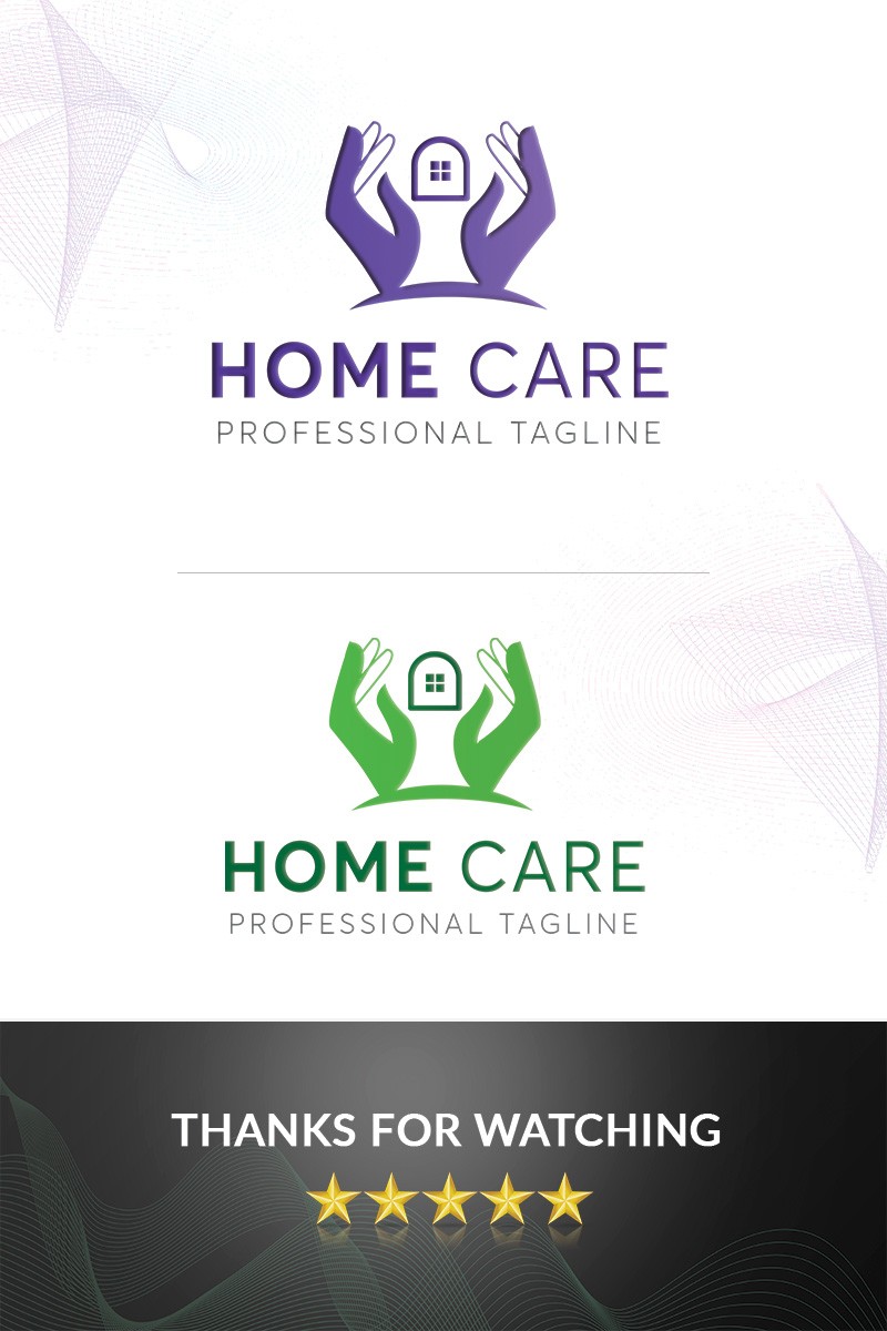 HomeCare. Шаблон логотипа. Артикул 97319