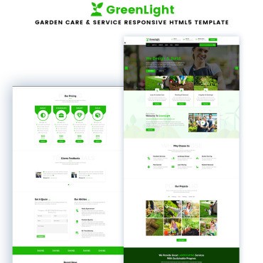 GreenLight -     .  Landing Page.  88200