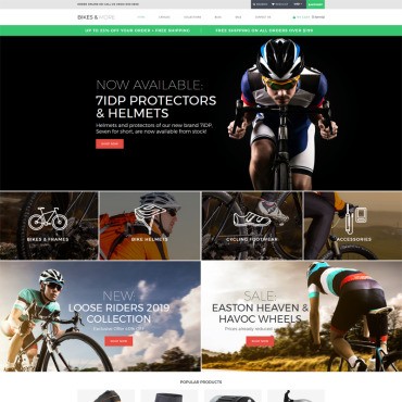 Bikes & More - Bike Shop Modern. Shopify .  78837