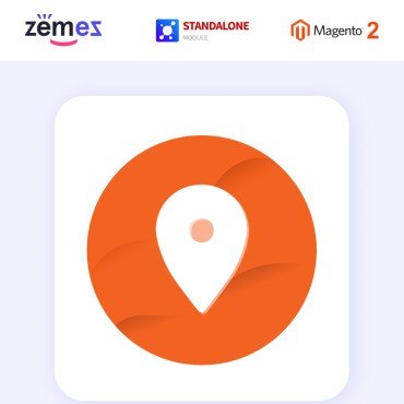 Zemez Google Map. Magento расширение. Артикул 92635
