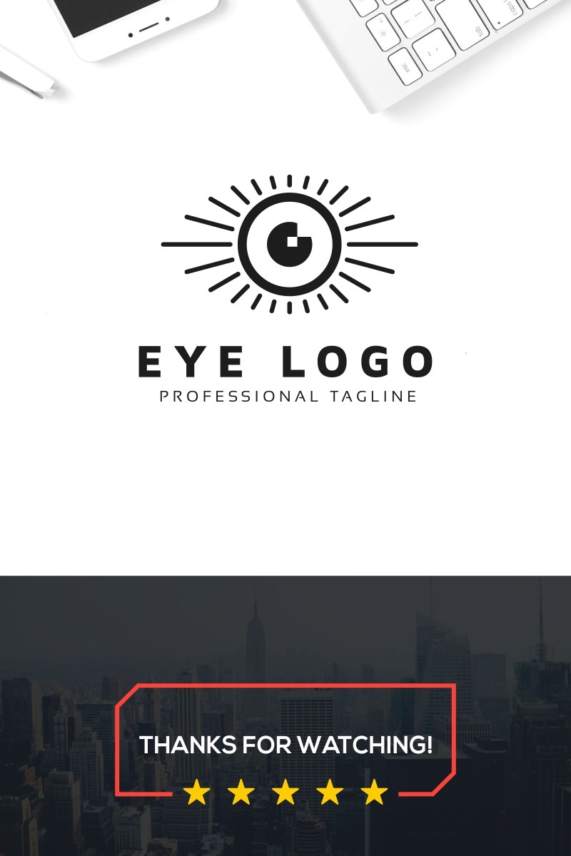 Глаз. Шаблон логотипа. Артикул 97906