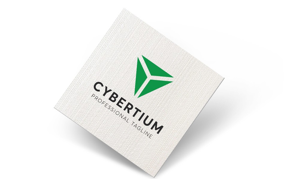 Cybertium. Шаблон логотипа. Артикул 96830