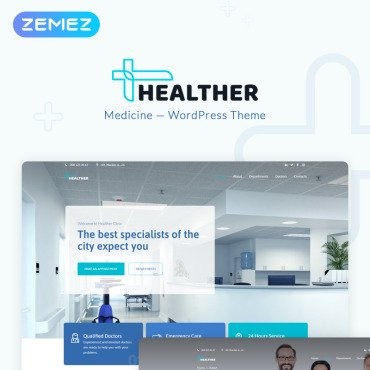 Healther - Elementor  . WordPress  .  73637