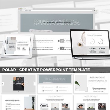 Polar - Creative. PowerPoint .  82137