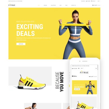 Fitrue -   Multipage Clean. Shopify .  81890