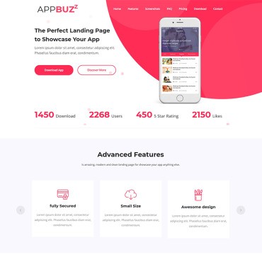 Appbuzz.  Landing Page.  76319