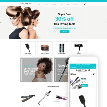 Master Cut - Beauty Clean. Shopify .  77865