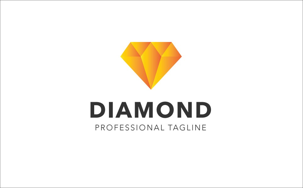 Алмаз. Шаблон логотипа. Артикул 97602