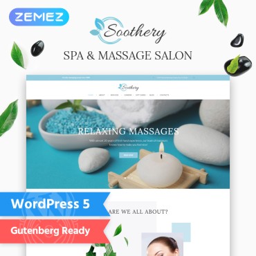 Soothery -  SPA & Massage Salon. WordPress  .  64365