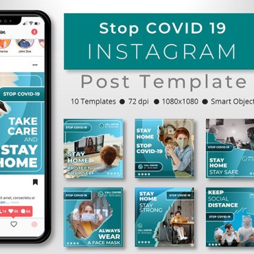 Stay Home Stop Covid19 -    Instagram.  .  101663