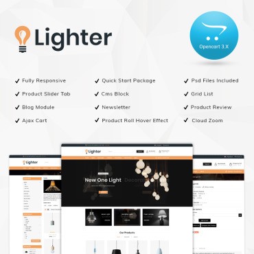 Lighter Light Store. OpenCart .  78388