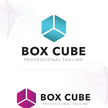 Box Cube. Шаблон логотипа. Артикул 98536