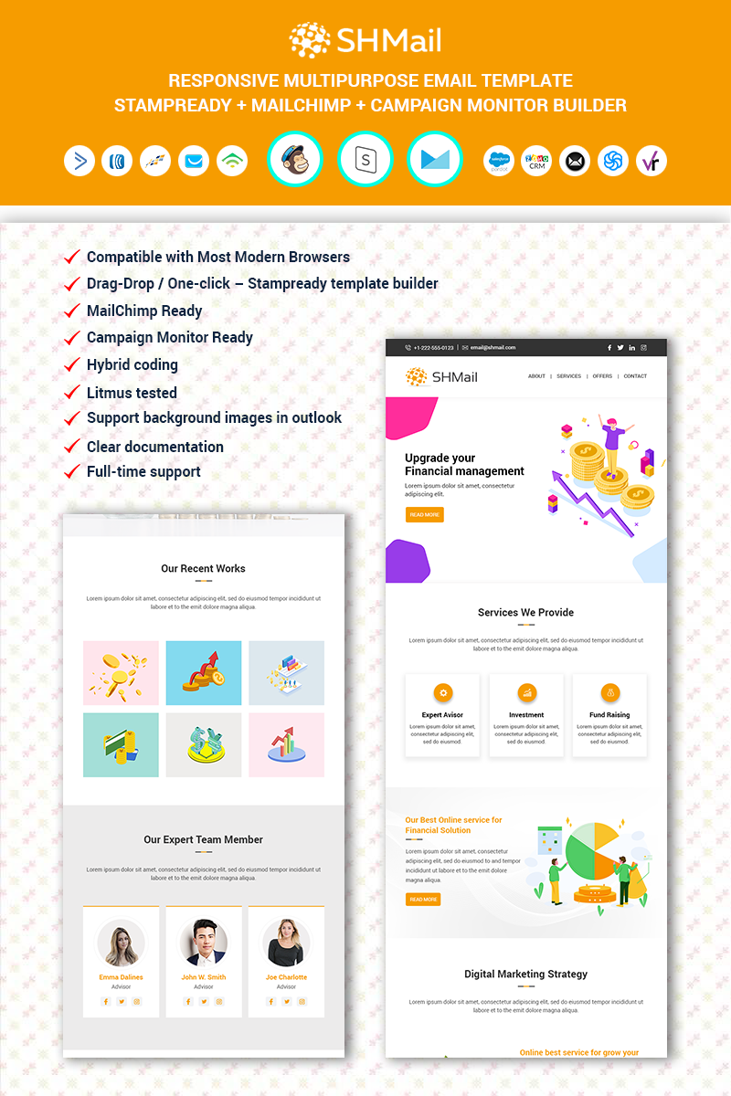 SHMail - многоцелевая адаптивная электронная почта