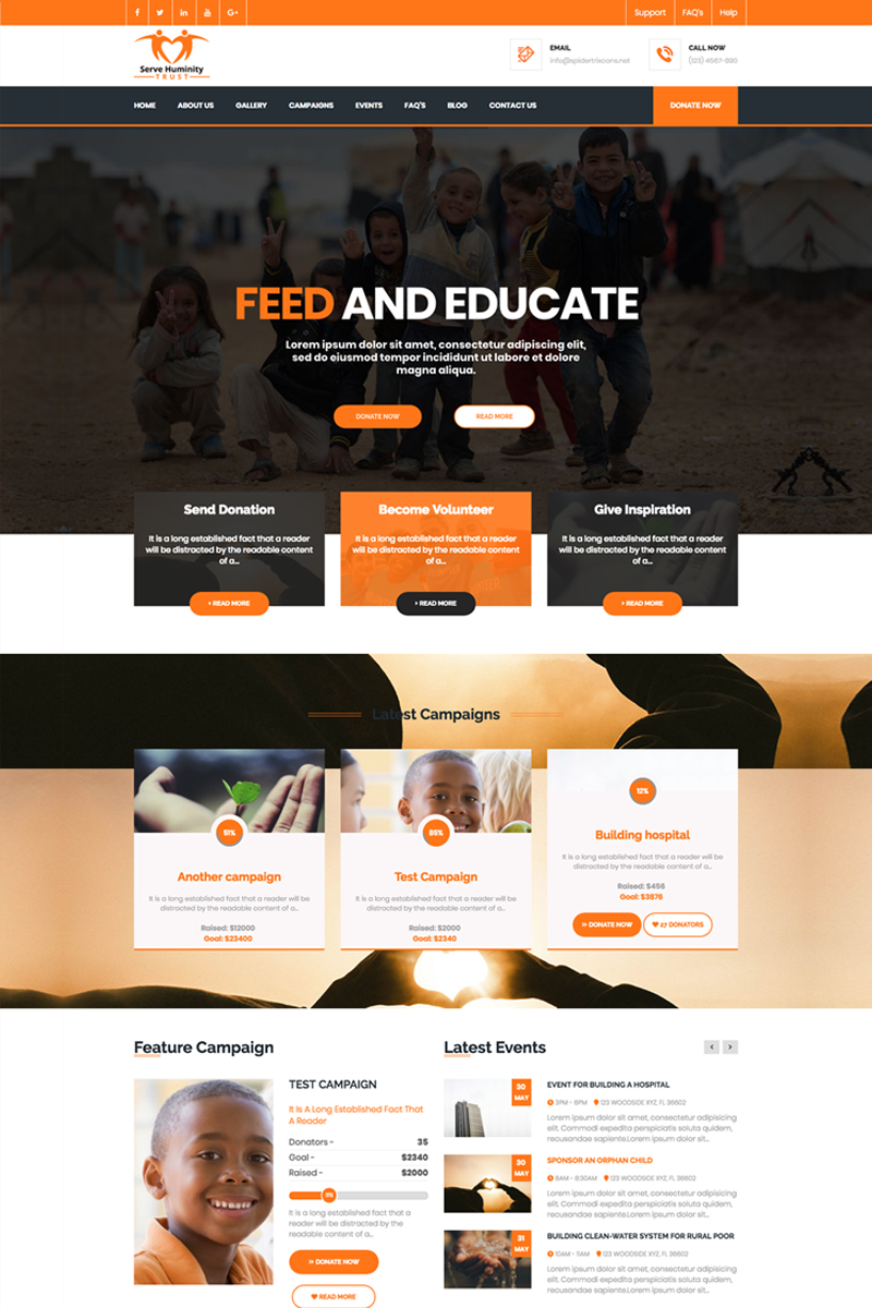 Servehman - некоммерческая, благотворительная, НПО по сбору средств