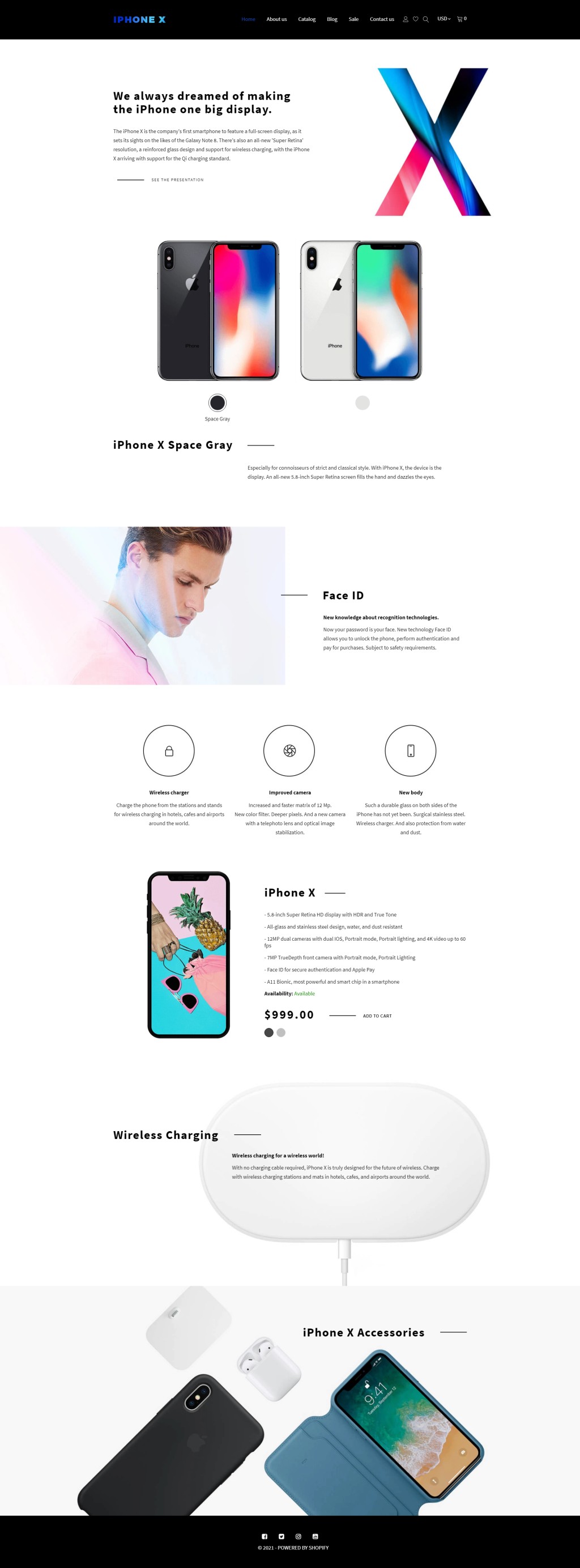 iPhone X - Apple Store. Shopify .  65738
