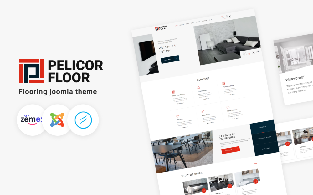 Pelicor Floor - Настил многостраничный