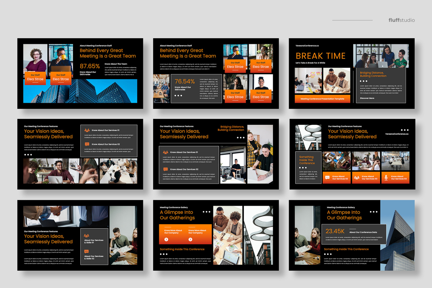 Купить  «Vereano — Шаблон основного доклада конференции» в России за 3 000 ₽