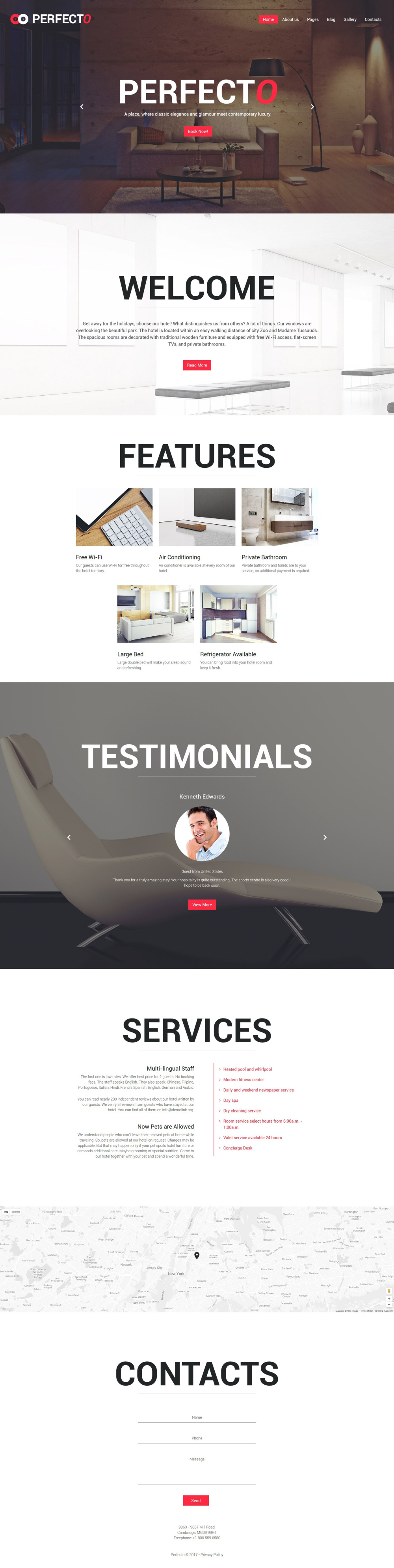 Perfecto - Роскошный адаптивный отель