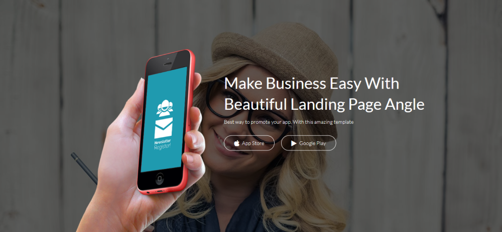 Angle - адаптивная посадка приложения