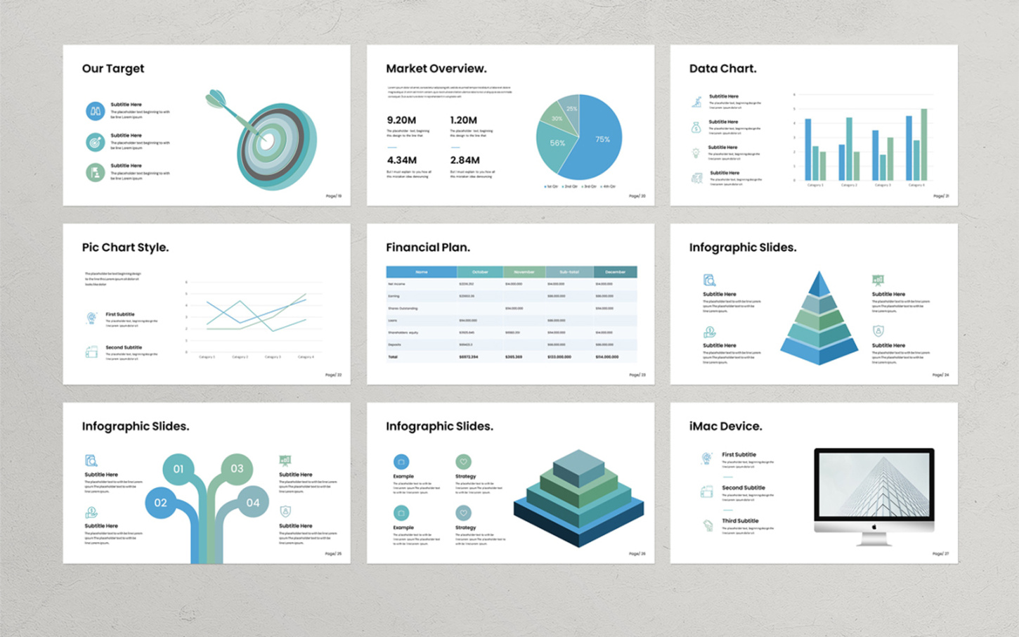 Купить  «Шаблон презентации PowerPoint для профессионального бизнес-плана» в России за 3 000 ₽