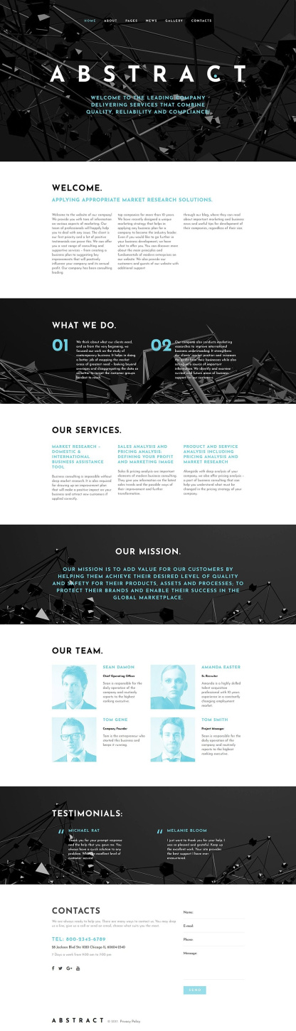 Joomla шаблон. Артикул 64398