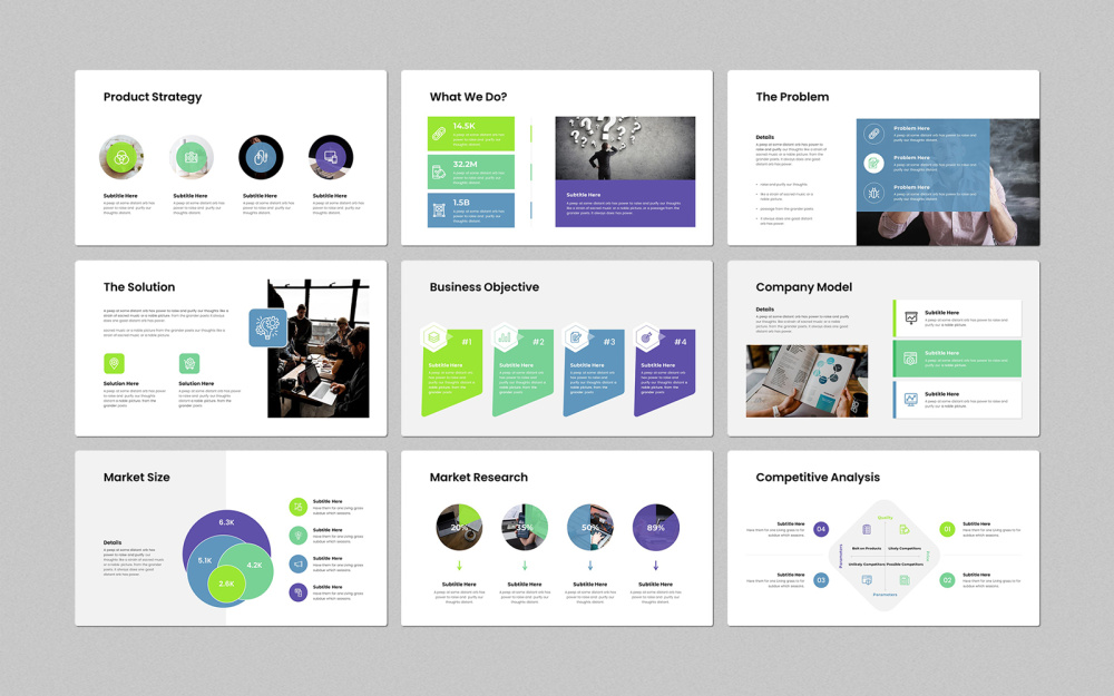 Купить  «Предложение проекта PowerPoint - Шаблон» в России за 3 000 ₽
