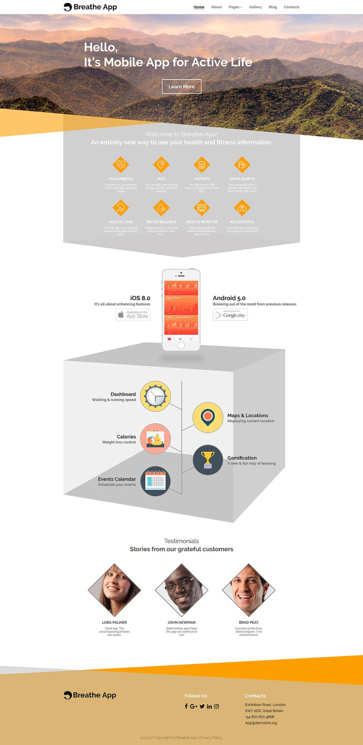 Joomla шаблон. Артикул 64355